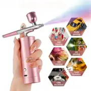 Airbrush Painting Mini Spray Gun Electric Paint Gun Airbrush Kit with Compressor