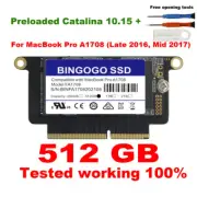 512GB PCIe NVMe SSD For 2016 2017 13 MacBook Pro A1708 AP1024J EMC 2978 EMC3164