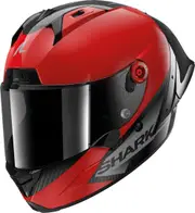 Shark Aeron GP Blank SP Helmet, black-red, Size S for Men Black Red