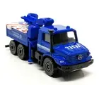 Majorette Mercedes Benz Zetros THW Crane with Plate 1/87 (3 Inches) no Package