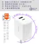 【Live168市集】38W IOIO 氮化鎵急速PD充電器 USB-A+TypeC 雙孔設計 (7.8折)