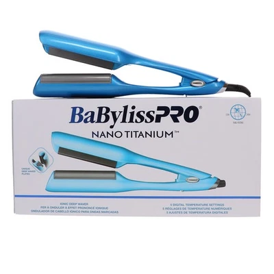 BaBylissPRO Nano Titanium Ionic Deep Waver