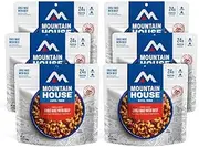 Mountain House Chili Mac with Beef | Freeze Dried Backpacking & Camping Food | 6-Pack