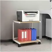 Printer Stand Simple Office Storage Rack Printer Office Document Storage and Organization Rack Mobile Storage Rack Printer Table
