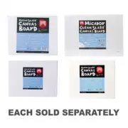 Micador Clean Slate Canvas Board Double Primed Pure Cotton Keen Surface Texture