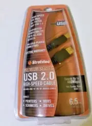 USB 2.0 High Speed Cable Gold Plated For Scanners Hubs Drives Printers 24 k Conn