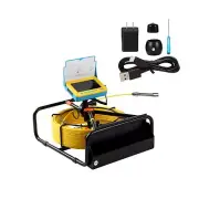 Sewer Camera, 4.3" Pipe Drain Inspection Camera with DVR Function & Snake Cab...