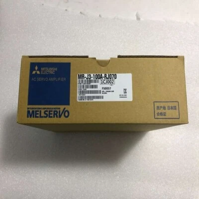 1PC New MITSUBISHI MR-J3-100A-RJ070 AC Servo Drive (by DHL/FedEx) #U2869D YG