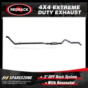 Redback 3" 409 SS Exhaust & Resonator for Ford Ranger PX P5AT 3.2L 10/16-on