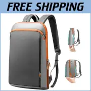 Eco-Friendly Slim Travel Laptop Backpack with Anti-Theft Features and USB Port