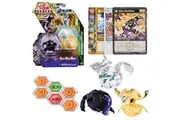 Bakugan Legends Starter 3-Pack, Gorthion Ultra with Leonidas and Viloch, Collectible Action Figures, Ages 6 and Up