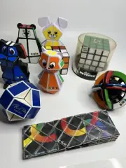 Collection Of Rubik’s Puzzles Bundle Of 9 Vintage From 1980’s Revenge Orbit Cube