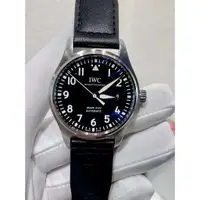 在飛比找蝦皮購物優惠-經典款IWC萬國表飛行員系列精鋼自動機械手錶男表IW3270