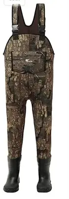 8 Fans Kids Chest Waders with Boots,Neoprene Waterproof Youth Wader Insulated 3T