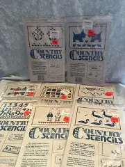 new 8 country stencil patterns. Regency Mills, Inc. Toy Soldiers, Numbers, quil