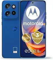 [Motorola] Edge 50 Neo, 24GB (12+12GB RAM Boost)/512GB, Spain, 6.36" Compact Design, 1.5k pOLED Screen, 50MP Camera and 3X Optical Zoom, 68W Turbopower Charging, Dual SIM, Case, Navy Blue