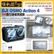 Ulanzi優籃子 DJI OSMO Action 4/3 鏡頭保護膜 9H 鋼化玻璃 耐磨耐摔高清高透