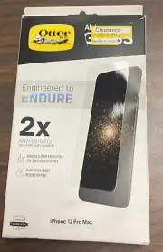 OtterBOX Alpha GLASS Engineered to ENDURE 2X Anti-Scratch for iPhone 12 Pro Max