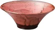 American Glazed Pink Kiri-Titsu 7.0 Rice Bowl [8.5 x 3.5 inches (21.7 x 8.8 cm) | Rice Bowl |