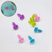 10Pcs Doll Toy Eyes Plush Toy Teddy Bear Eyes DIY Colorful Eye 10mm