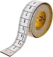 HOMSFOU Versatile Tailoring Tape Measure Inches/cm Fabric Body Sewing Tape Accurate Portable Measuring Stick