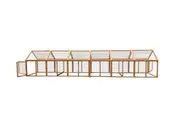 YES4PETS 5 M Large Chicken Coop Cat Run Guinea Pig Cage Villa Extension Rabbit Hutch House Pen