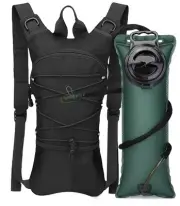 Tactical Hydration Backpack with 3L Water Bladder Militray Molle Water Backpa...