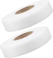 DIY Hemming 2 Rolls Iron on Adhesive Tapes for Fabric Edges Pants Jeans Trouser and Pillowcases Fusing Tapes for DIY Projects