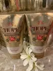 Bath Body Works HOPE WINTER PEACH MARSHMALLOW Exfoliating Glow Body Scrub Set