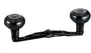 Livre FKKK120-B41-BKBK 11574 Crank 120 B Series with EP41B Knob for Black Sea Bream Studio (with Drag), All Black