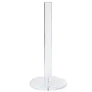 Paper Towel Holders Transparent Acrylic Tissue Stand Vertical Storage Organizers