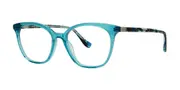 Kensie Beloved Caribbean Blue Men's Glasses Blue Size 52 - Private Health Rebate - Blue Light Block Available