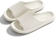 [AUXDIQ] Home Slippers Women Men Bathroom Slippers Non Slip House Shoes Shower Sandals Pool Slides Beach Slippers