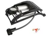 HILKA Heavy Duty Double Barrel Foot Pump - Air Inflator Bicycle Car Bike Tyre
