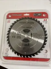 Toolman 7-1/4" 5/8" arbor 40T Multifunctional Carbide-Tipped Circular Saw Blade