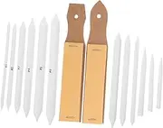 DOITOOL 1 Set Blending Stumps and Sandpaper Drawing Tools for Students Durable Sketch Accessories for Art Painting Versatile Wipe Tool for Detailed Effects