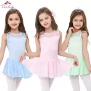 Kids Girls Children Dancer Ballet Dance Dress Gymnastic Leotard Tutu Princess