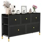 Fabric Dresser Storage Cabinet Organizer Chest of Drawers with 5/6/8 Drawers