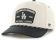 47 Adults Unisex Los Angeles Dodgers Bone Lunar Hitch Cap, One Size Cream