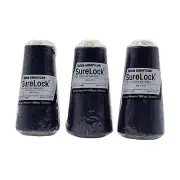 Talon American Sure-Lock Overlock Thread 3000 yards Navy Blue Lot of 3 Cones