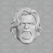 Absolute Superman v3 custom head for McFarlane DC Multiverse & other figures