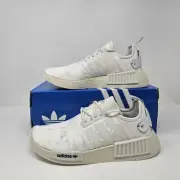 Women's Adidas NMD_R1 'White/Silver Metallic' Sneaker / GW5681 / Size 7.5