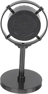 HONMEET Vintage Microphone Model Prop Simulated Retro Mic for Table Decoration Bar Props and Photo Shoots Lightweight Design for Parties and Events