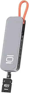 Blutech USB C Hub TR01 10 in 1 Type-C/USB-C to HDMI + VGA Multifunctional Extension HUB Adapter(Silver) Multifunctional Type C Laptop Adapter (Color : Silver)