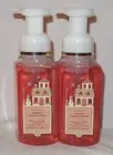 Bath & Body Works Gentle Foaming Hand Soap Lot Set of 2 SNOWY PEACH BERRY