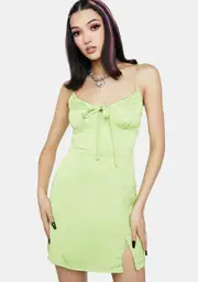 [Bailey Rose] Lime Mini Cami Dress