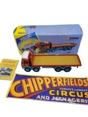 Mattel CORGI CLASSICS CHIPPERFIELDS CIRCUS 97896 ACE POLE TRUCK 1994
