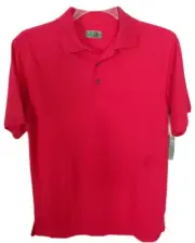 Ben Hogan Performance Short Sleeve Printed Golf Polo Shirt SZ S 34/36 Pink