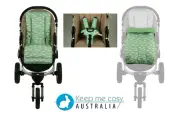 Keep Me Cosy™ Pram Liner+ Infant footmuff cover+ Harness + Buckle Cosy