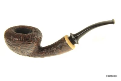 C-Pipe Sandblast - Bent Brandy Pot